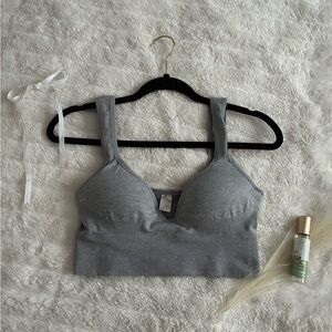 Stylish Gray Women's Tank Top